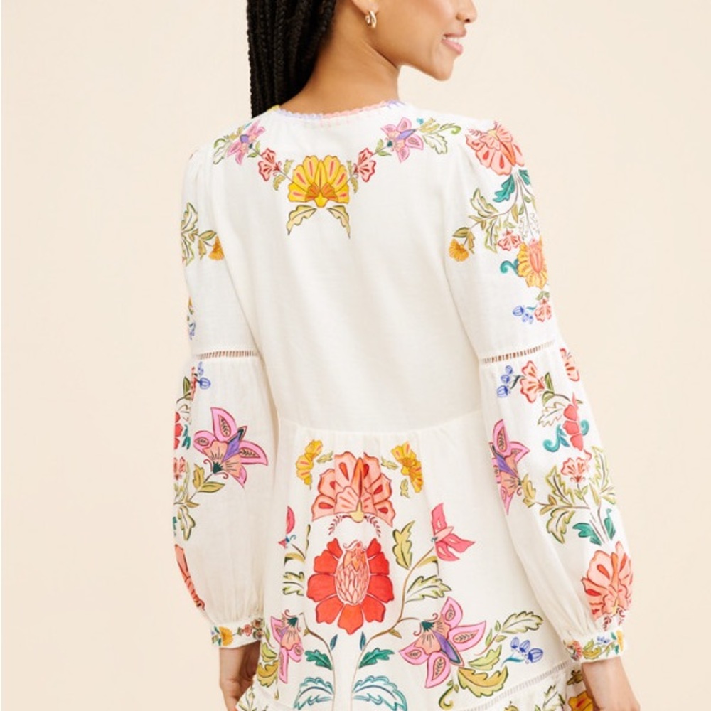FARM Rio Floral Insects Mini Dress | S - Picture 2 of 4